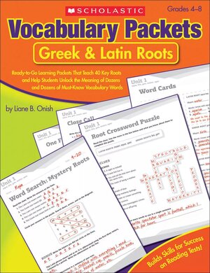 Vocabulary Packets: Greek and Latin Roots