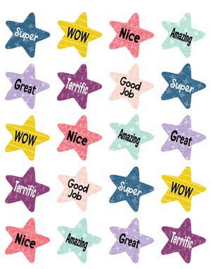 Oh Happy Day Star Rewards Stickers