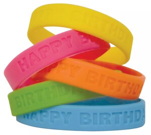 Happy Birthday Wristbands