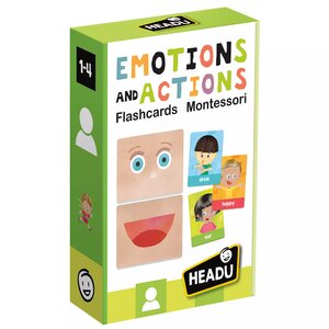 Montessori Emotions and Actions Flashcards