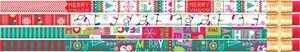 Joy Merry Christmas Imprint Pencils