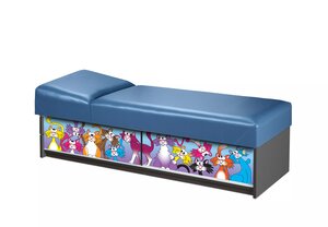 Kids Couch with Sliding Doors - Crazy Cats Design