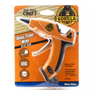 Gorilla Dual Temp Mini Hot Glue Gun