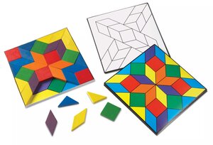 Parquetry Blocks & Cards Set