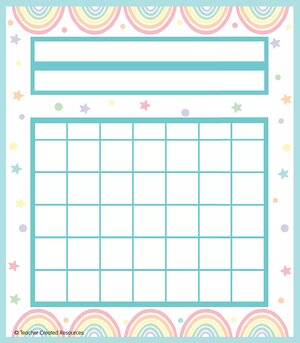 Pastel Pop Incentive Charts