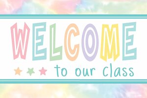 Pastel Pop Welcome Postcards