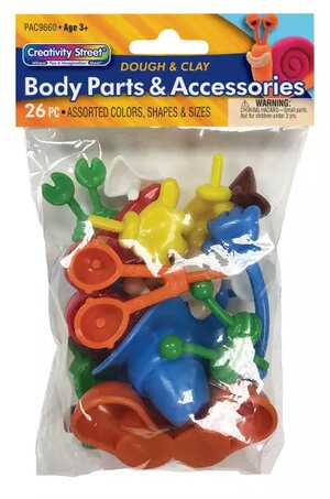 Creativity Street Modeling Dough and Clay Body Parts