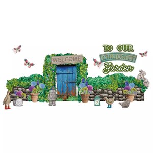 Curiosity Garden Welcome Bulletin Board Set