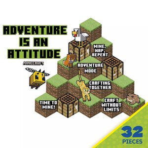 Minecraft Adventure is an Attitude Bulletin Board Set