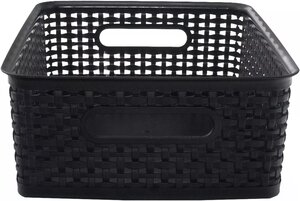 Advantus Plastic Weave Basket