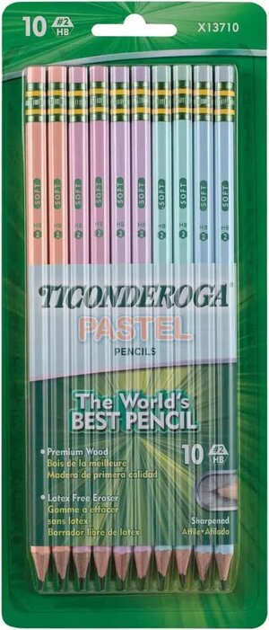 Ticonderoga Pastel Pencils