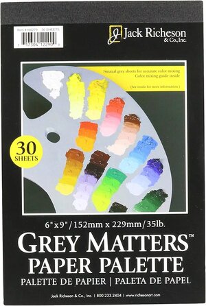 Jack Richeson Grey Matters Palette Pad