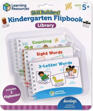 Skill Builders! Kindergarten Flipbook Library