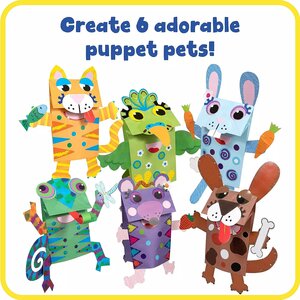 Paper Bag Puppets-Pets