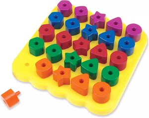 Stacking Shapes Pegboard