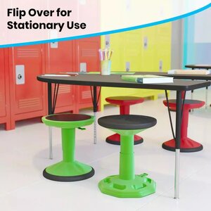 Adjustable Height Active Stools Kids Flex Seating