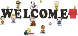 Peanuts Giant Welcome Bulletin Board Set