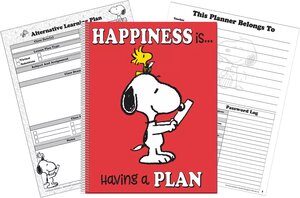 Peanuts Lesson Plan and Record Book