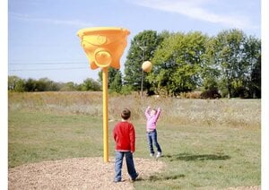 Playground Equipment - Funnel Ball Game