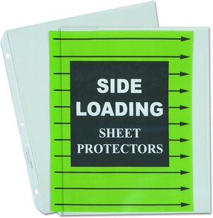 C-Line® Side Load Poly Sheet Protector