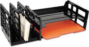 Officemate Combination Side Sorter with 2 Letter Trays