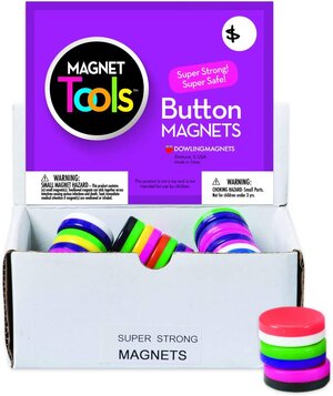 Colorful Button Magnets