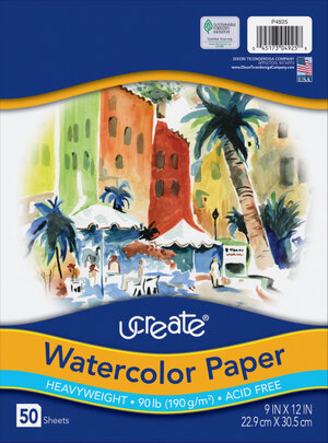 UCreate® Watercolor Paper