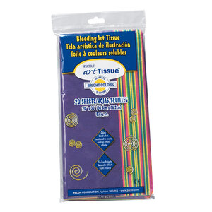 Spectra® Deluxe Bleeding Art Tissue™ Bright Assortment