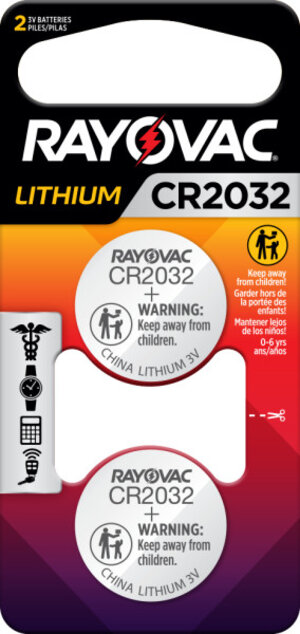 Rayovac CR2032 Batteries