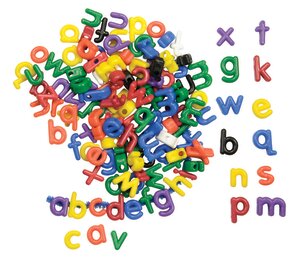 Lower Case Letter Beads