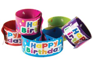 Happy Birthday Slap Bracelet