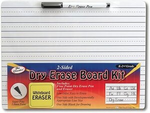 Two-Sided Dry Erase Board Student Kit