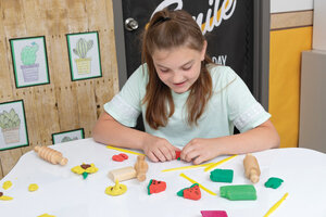 Creativity Street Wooden Clay Rolling Pins