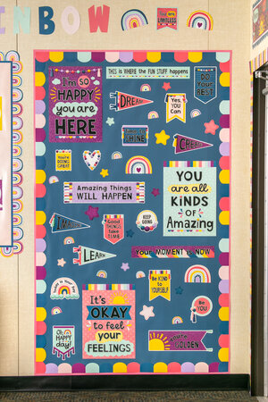 Oh Happy Day Positive Bulletin Board Set